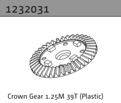 1232031 - Crown Gear 1.25M 39T