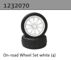 1232070 - On-road Wheel Set white (4)