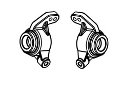 1610105 - Rear Hubs L/R