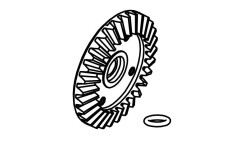 1610149 - Differantial Crown Gear