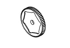 1610156 - Steel Center Main Gear
