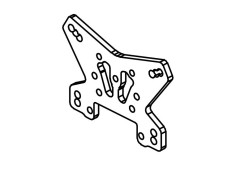 1610117 - Aluminum Rear Shock Tower