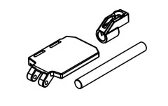 1610122 - ESC Plate & Middle Shaft