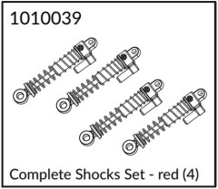 HBP240012 - (1010039) Complete Shocks Set - red (4)