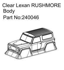 HBP240046 - Rushmore Body (PC Clear)