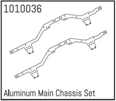 HBP240059 - (1010036) Aluminum Main Chassis Set