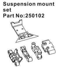 HBP250102 - Suspension Mount Set