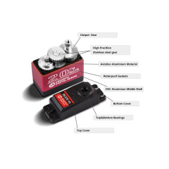 Servo DS3218 PRO Digital High Speed 20kg (2)