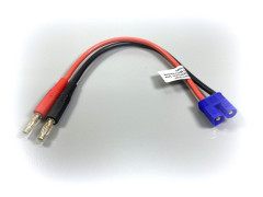 Nabíjecí kabel EC3 s banánky, 20cm