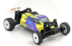 Hobby Plus Speck-B Brushless Buggy 2WD 1:24 RTR žluto-fialová (10)