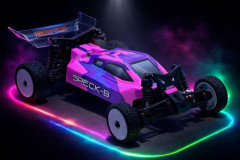 Hobby Plus Speck-B Brushless Buggy 2WD 1:24 RTR růžovo-fialová