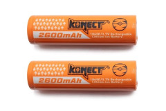 Li-ion akumulátory 18650 2600mAh (2 ks) s úložným pouzdrem